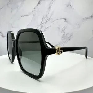 Gucci | Accessories | New Gucci Sunglasses Black Oversized  display picture 2